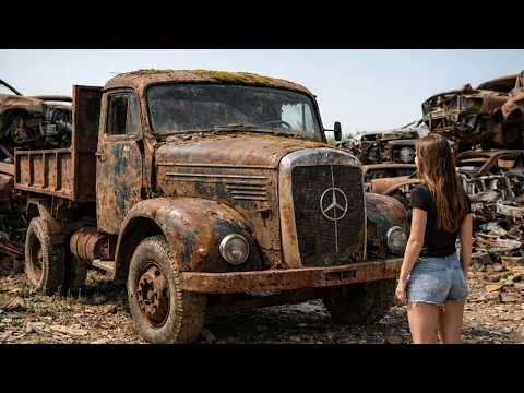 Restored This Destroyed Mercedes-Benz Actros After 20 Years! 🚛