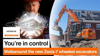 ZX135W-7 wheeled excavator | Hitachi Construction Machinery 