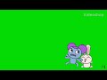 Pibby And Bun Bun Got Run Over In A Dinosaur And Animal Stampede Green Screen