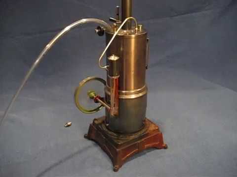 Carette 688/5  Dampfmaschine Vertical Steam Engine Model ca1910