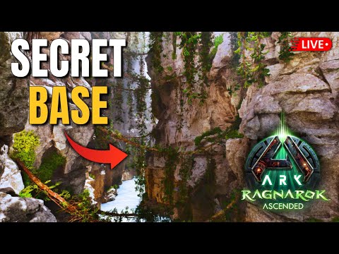Building our SECRET Hideaway Base on Ragnarok! Ep.12 | Ragnarok Ark Survival Ascended