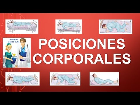 POSICIONES CORPORALES - #ENFERMERÍA y #MEDICINA BÁSICA