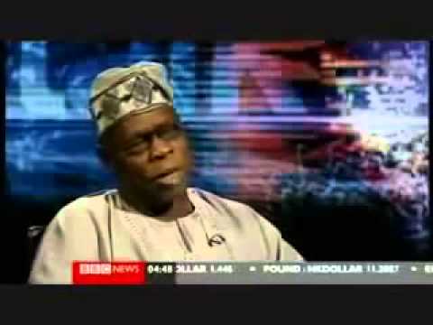 President Olusegun Obasanjo on BBC HardTalk