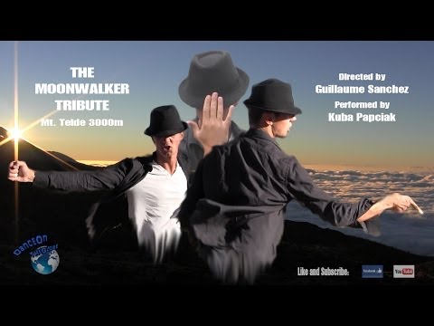 Michael Jackson Dance - The Moonwalker Tribute (full) - Mount Teide (Alt. 3000 mtrs)