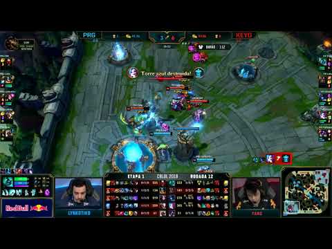 CBLoL 2019 - Luskka dá QUADRA KILL e defende o Nexus da PRG