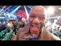 FLOYD MAYWEATHER SR "YOU DAMN NEAR 300LBS! WILDER GONNA WIN!"  WILDER FURY 2 WEIGH IN REACTION