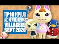 Top Ten Most Popular Villagers In Animal Crossing New Horizons SEPTEMBER 2020 - IS YOURS AT THE TOP?