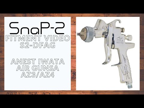 Anest iwata - concept - pressure feed spray gun