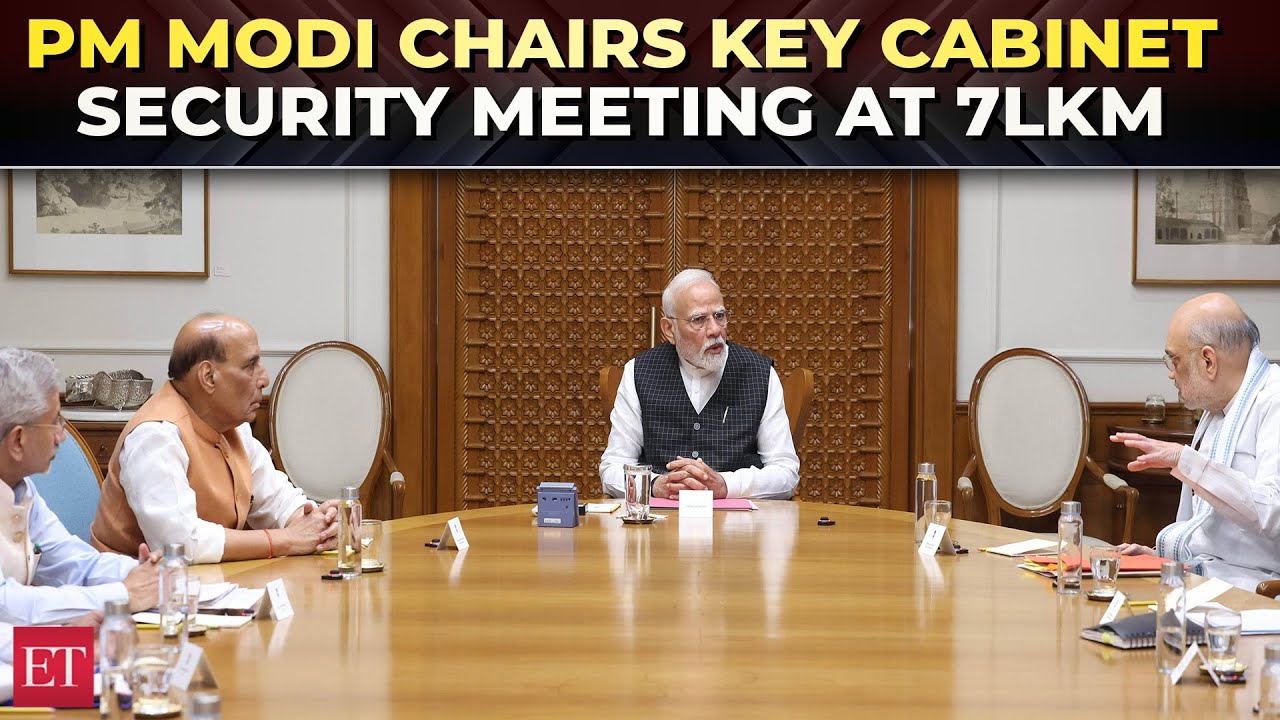 Pahalgam Attack: PM Modi chairs CCS meeting, Amit Shah, top security officials present