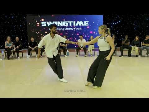 Neil Joshi and Alexis Garrish - Champions Strictly Finals - SwingTime Denver 2025