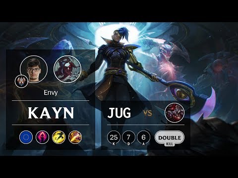 Kayn Jungle vs Shaco - EUW Challenger Patch 9.24