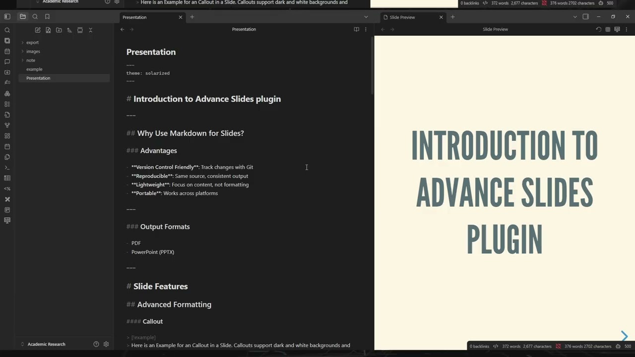 Obsidian Slides Tutorial: Make Beautiful Presentations with Markdown