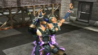 ブラッディロアex スタンの技をかけられてダサい悲鳴をあげるウラヌス