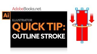 Outline Stroke | Illustrator Quick Tip
