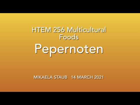 How to make Pepernoten!