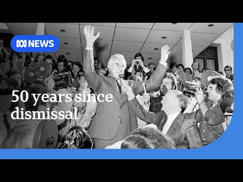 Archival footage shows events surrounding dismissal of Gough Whitlam 50 years ago | ABC NEWS