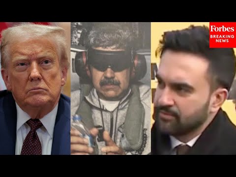 Mamdani Asked If He Is 'Concerned' With Maduro Being Housed In NYC After Ousting