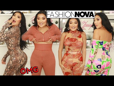 HUGEEE FASHION NOVA TRY ON CLOTHING HAUL *READY FOR...