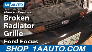 How to Replace Grille 00-04 Ford Focus