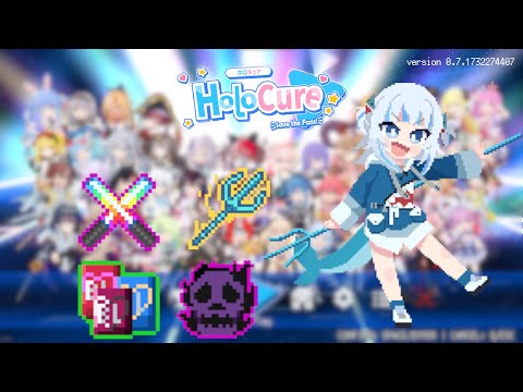 HOLOCURE - GAWR GURA GAMEPLAY - HOLO OFFICE (NORMAL) #holocure