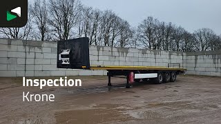 Krone SD Select 3 axles Lifting Axle flatbed semi-trailer | Image 4 - Autoline