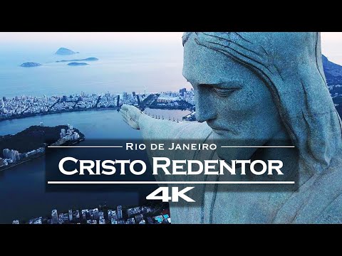 Cristo Redentor - Rio de Janeiro, Brazil 🇧🇷  - by drone [4K]