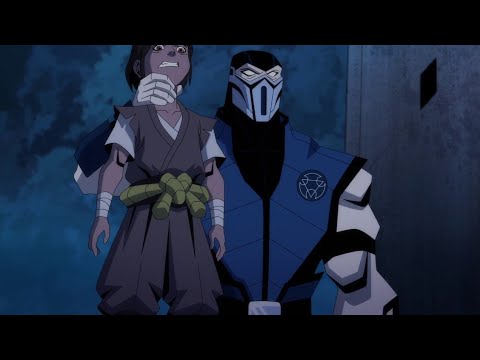 Sub zero all fight scene Mortal kombat Legends Scorpion Revenge