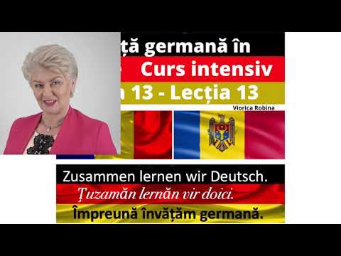 Învățăm germană curs intensiv lectia 13