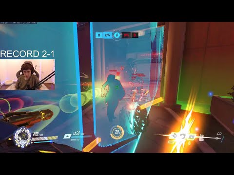 SUPER INSANE REINHARDT GAMEPLAY OVERWATCH SEASON 32 TOP 500