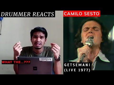 "FIRST TIME" DRUMMER REACTS TO Camilo Sesto - Getsemani (LIVE 1977)