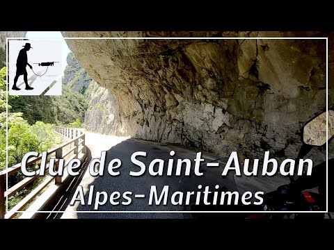 Clue de Saint-Auban, Balcony Road D2211, Maritime Alps, France - by motorcycle