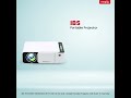 IBS T6 4700lm White Mini Wi-Fi LED Full HD LCD Corded Portable Projector with Built-in YouTube
