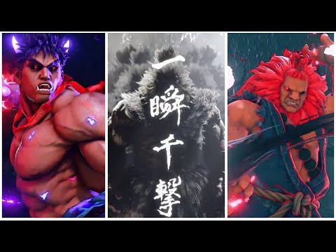 Street Fighter 6 - Akuma /豪鬼 Raging Demon Comparison