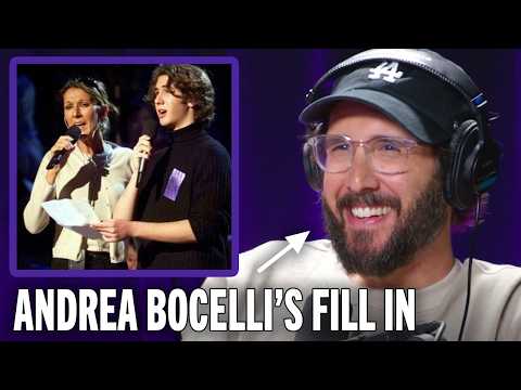 Josh Groban on Filling in for Andrea Bocelli at 17 Years Old & Celine Dion