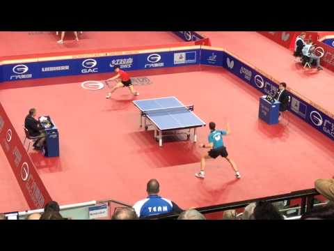 Patrick Franziska - Ma Long rally @ Bremen 2014