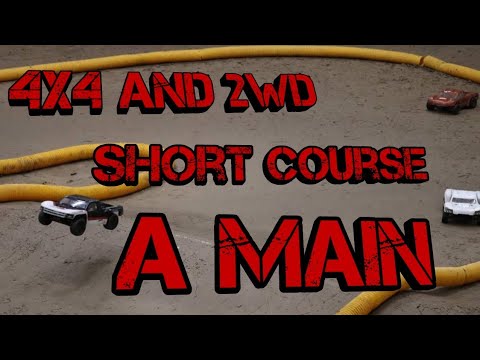 4x4 and Mod 2wd Short Course RC Car Racing, A Main at the RC Fun Park 8-25-18