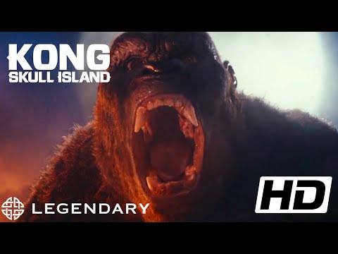 Kong skull island (2017) FULL HD 1080p - Kong vs packard scene movie clips (2017)