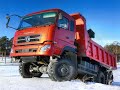 Полуавтоматический механизм натяжения полога для самосвала