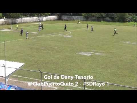 Gol de @ClubPuertoQuito, Dany Tenorio a #Rayo
