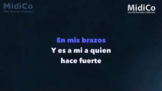 Mi Superhéroe - Santiago Cruz KARAOKE