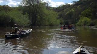 preview picture of video 'River Wye Canoe Trip'