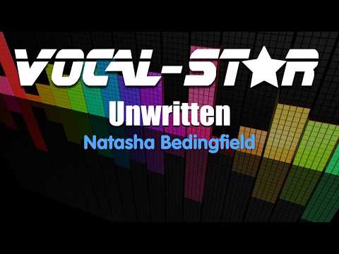 Natasha Bedingfield - Unwritten (Karaoke Version) with Lyrics HD Vocal-Star Karaoke