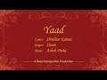 Yaad Album Nashaa Tuji