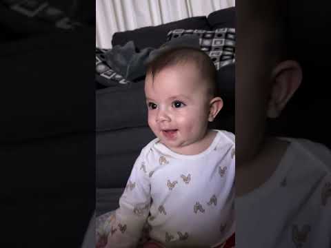 Baby Reacts To SHAMCEY TV