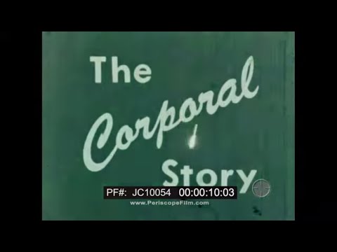 1955 US ARMY FILM “THE CORPORAL STORY”  MGM-5 CORPORAL MISSILE  JET PROPULSION LAB CALTECH JC10054