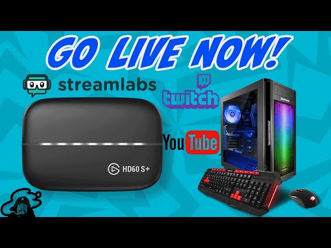 HOW TO STREAM & GAME ON ONE PC WITH ELGATO HD60 S+ 1080P 60FPS/4K 60FPS \AYOOHENRY/