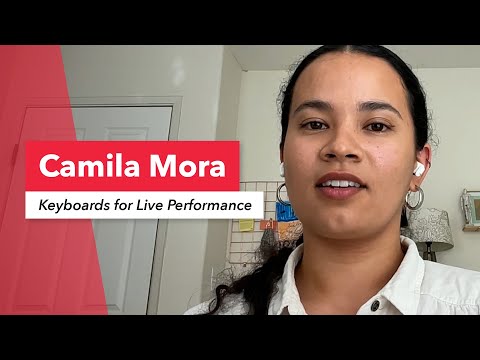 Camila Mora Interview | Keyboards for Live Performance | Berklee Online | Adriana Balic