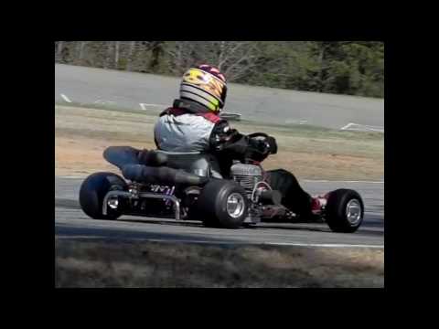 Vintage Kart C-Open Sidewinders at Barnesville Winter Nationals 2010 - GSKA