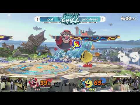 Keep it Chill #4 - Loaf (Wario) vs Pacstreet (Pac-Man) - Winners Round 3