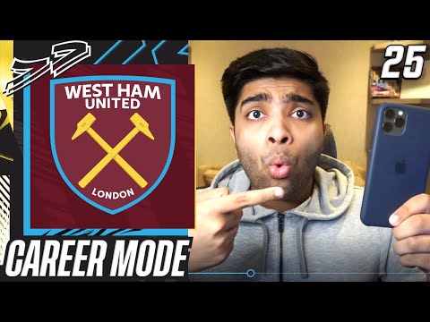 SIRI DECIDES WHICH PLAYER WE SELL!!😨 - FIFA 21 West Ham Career Mode EP25